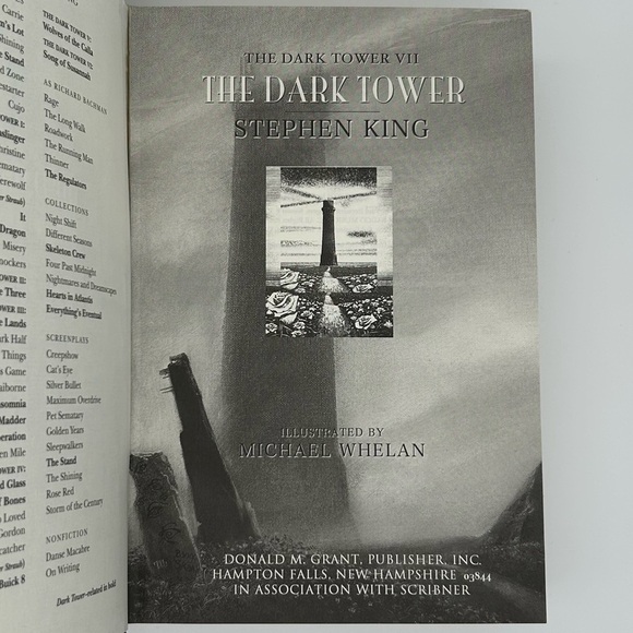 None Other - The Dark Tower VII (2004 Hardcover)